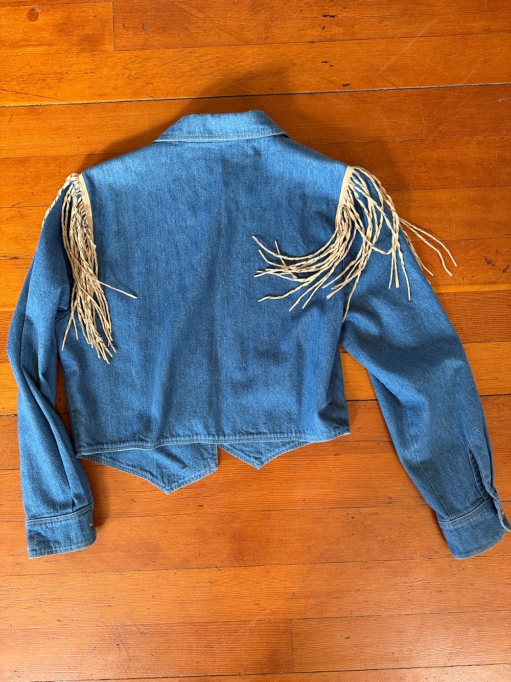 Vintage Double D Ranch Fringe & Beaded Jacket // Size Medium // Ella Langley - Picture 5 of 6